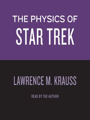 cover image of The Physics of Star Trek